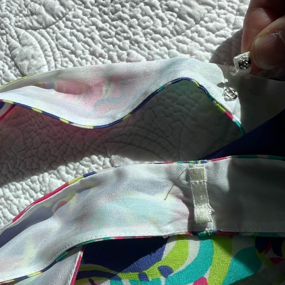 NWT Lilly Pulitzer XL Poppy Dress In ‘Toucan Play’ Print 100% silk w/poly lining - Picture 9 of 16
